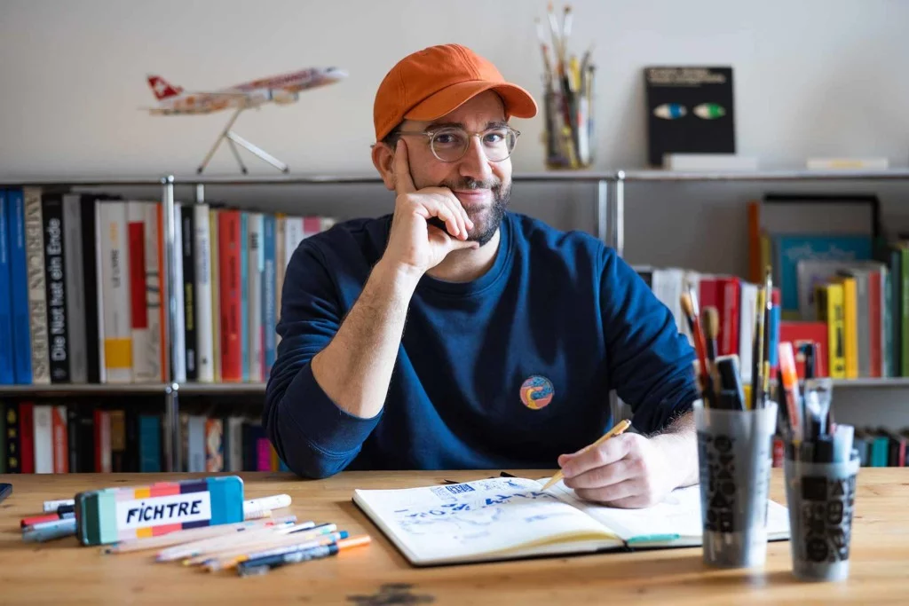 Portrait de Mathias Forbach alias Fichtre