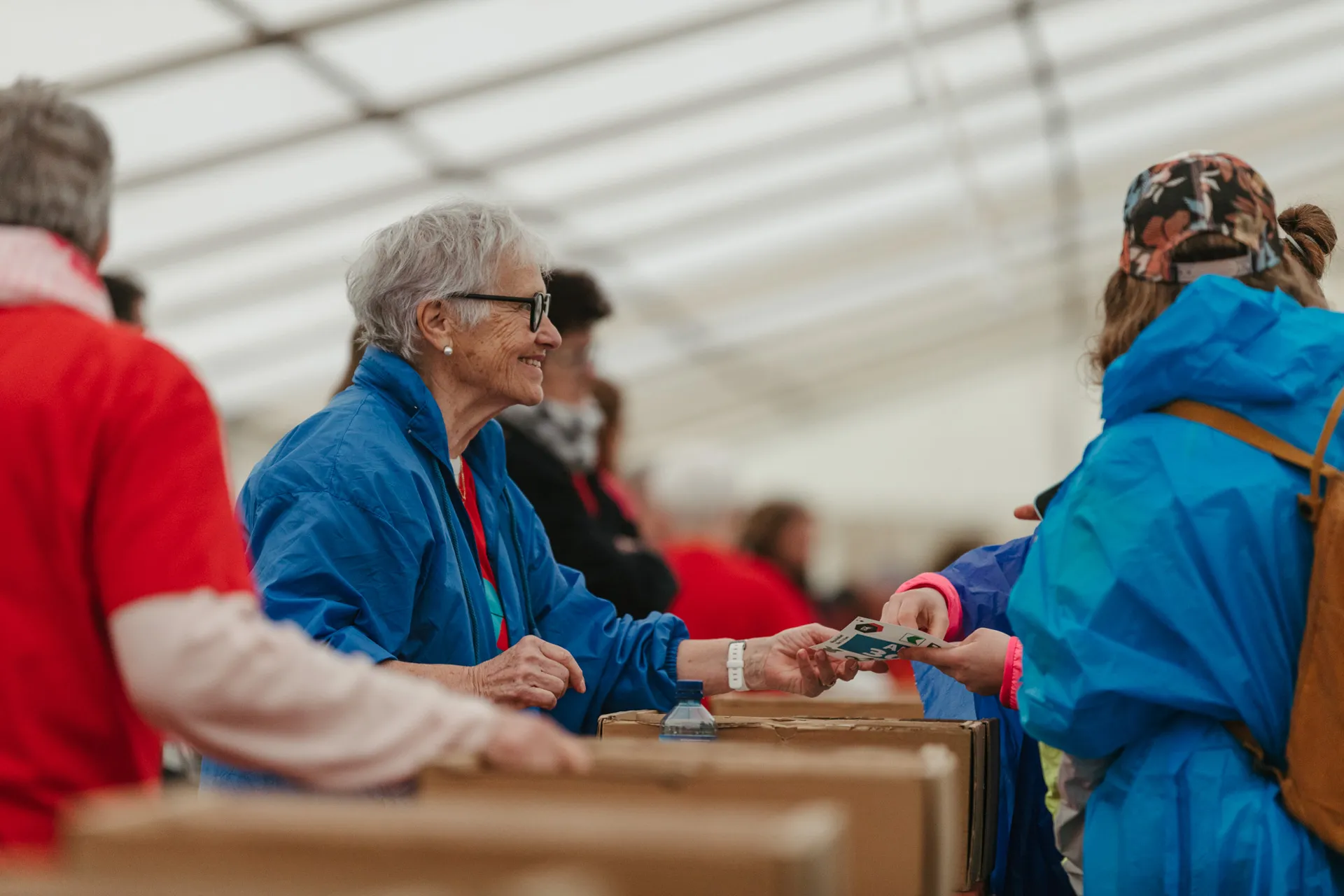 Retraits des dossards Retraits des dossards